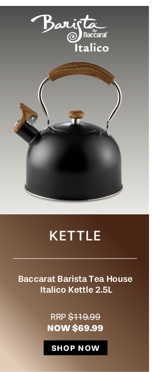 Baccarat Barista Tea House Italico Kettle 2.5L