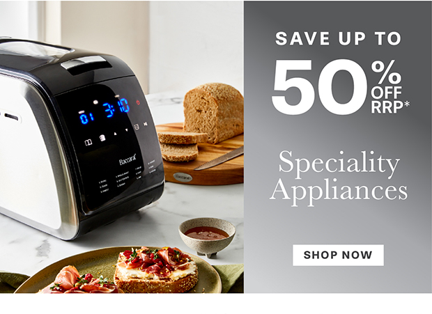 SPECIALTY APPLIANCES - SHOP NOW