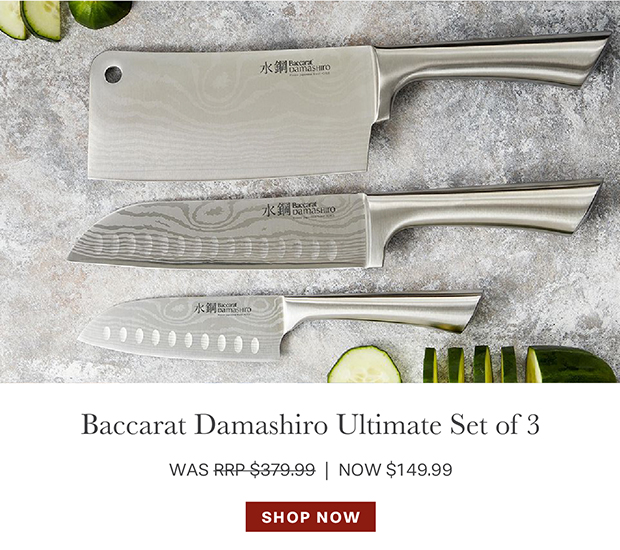 Baccarat Damashiro Ultimate Set of 3