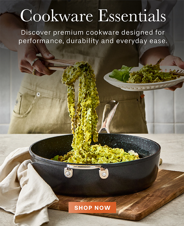 Cookware Essentials Discover premium cookware designed for performance, durability and everyday ease.