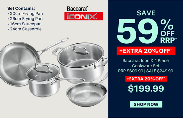 Baccarat IconiX 4 Piece Cookware Set