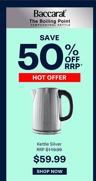 Baccarat The Boiling Point Kettle Silver