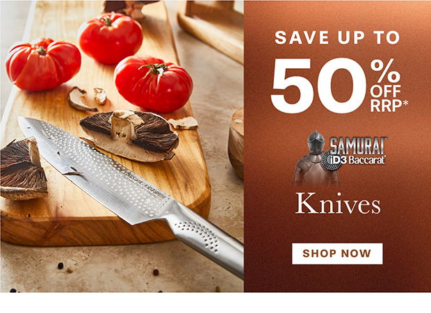 SAVE UP TO 50% OFF RRP + iD3 SAMURAI