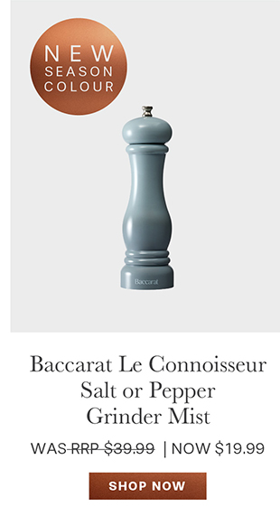 Baccarat Le Connoisseur Salt or Pepper Grinder Mist