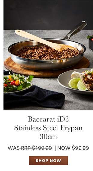 Baccarat iD3 Stainless Steel Frypan 30cm