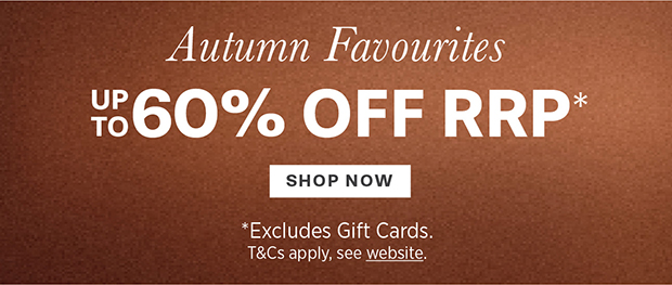 Shop All Autumn Favourites