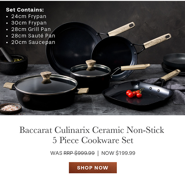 Baccarat iD3 Stainless Steel 6 Piece Cookware Set