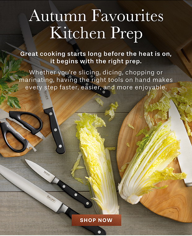 Autumn Favorites Kitchen prep