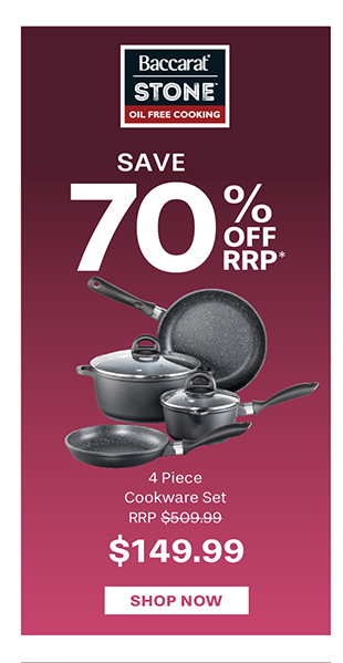 Baccarat STONE 4 Piece Cookware Set