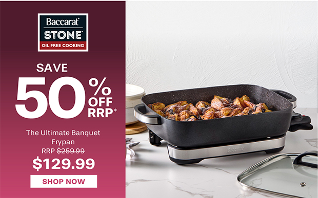 Baccarat STONE The Ultimate Banquet Frypan