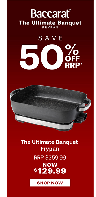 Baccarat STONE The Ultimate Banquet Frypan