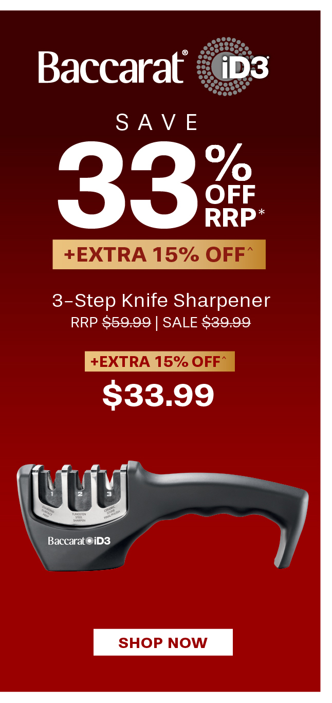 Baccarat iD3 3-Step Knife Sharpener