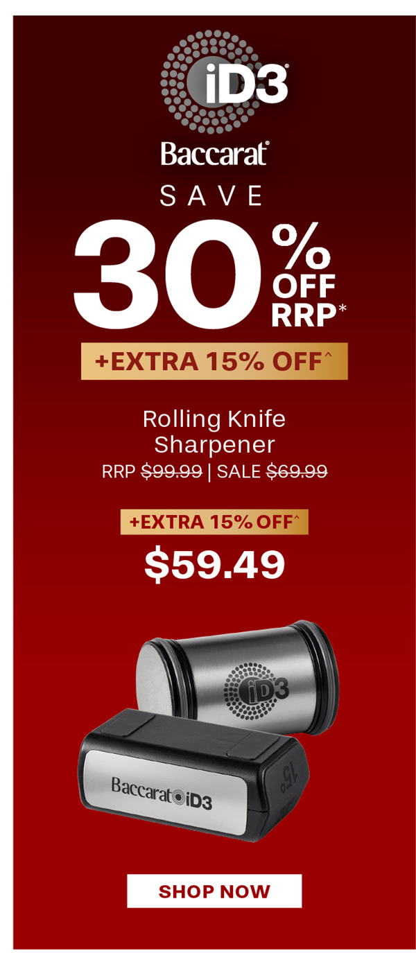 Baccarat iD3 Rolling Knife Sharpener