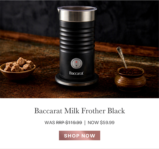 Baccarat Milk Frother Black