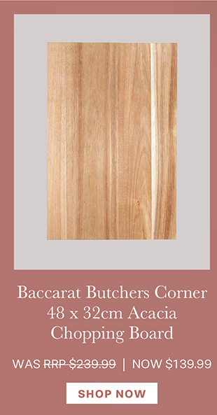 Baccarat Butchers Corner 48 x 32cm Acacia Chopping Board