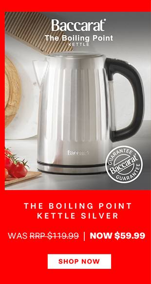 Baccarat The Boiling Point Kettle Silver