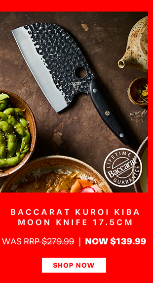 Baccarat KUROI KIBA Moon Knife 17.5cm