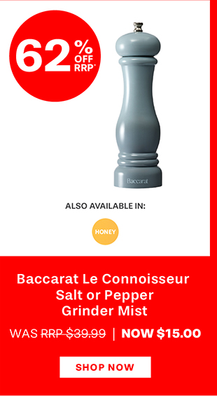 Baccarat Le Connoisseur Salt or Pepper Grinder Mist