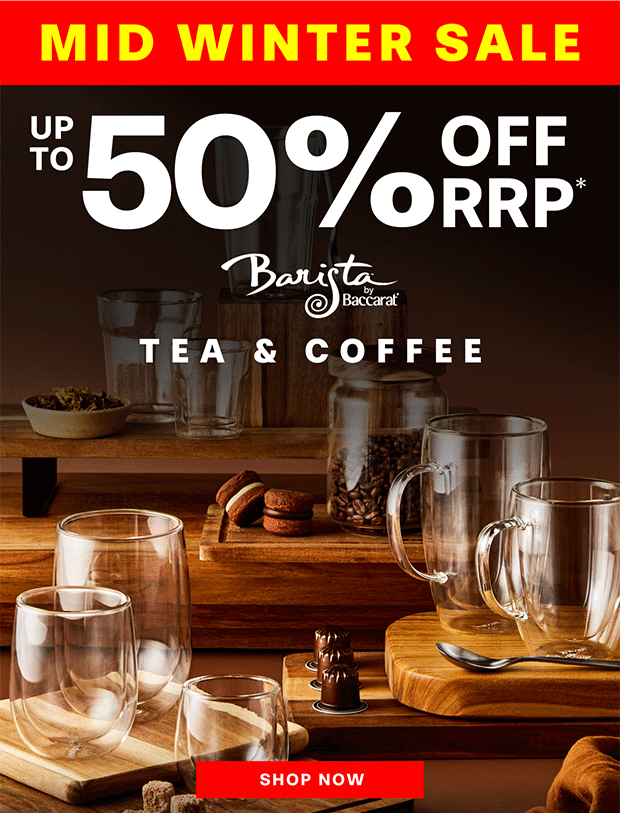 Baccarat Best Sellers TEA & COFFEE