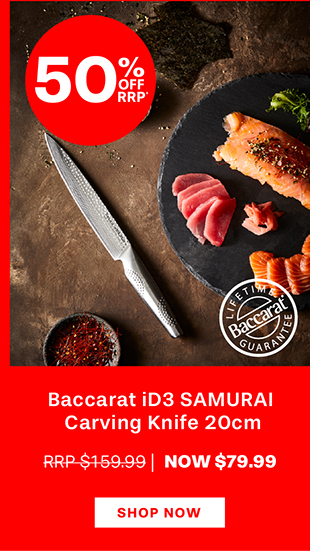 Baccarat iD3 SAMURAI Carving Knife 20cm