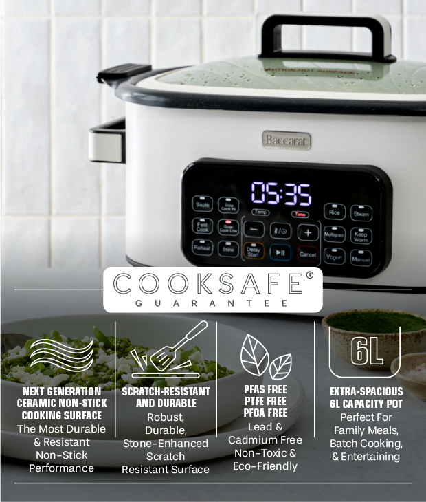 COOKSAFE GUARANTEE