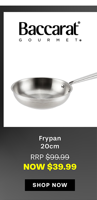 Baccarat Gourmet Stainless Steel Frypan 20cm