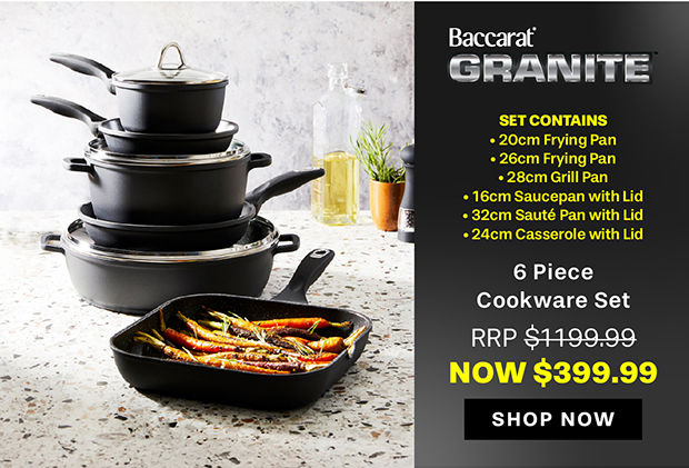 Baccarat Granite Cookware Set 6 Piece