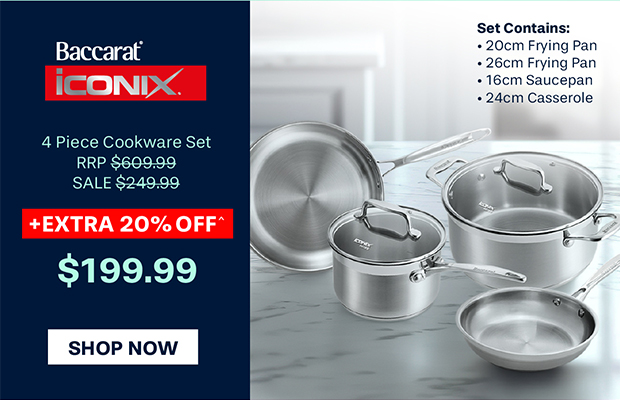 Baccarat IconiX 4 Piece Cookware Set