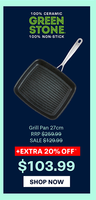 Baccarat GREEN STONE Grill Pan 27cm