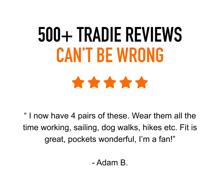 500+ Tradie Reviews Can't Be Wrong
