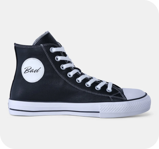 BAD PLAY™ ZIP SIDE LEATHER SAFETY SNEAKER WORK BOOTS