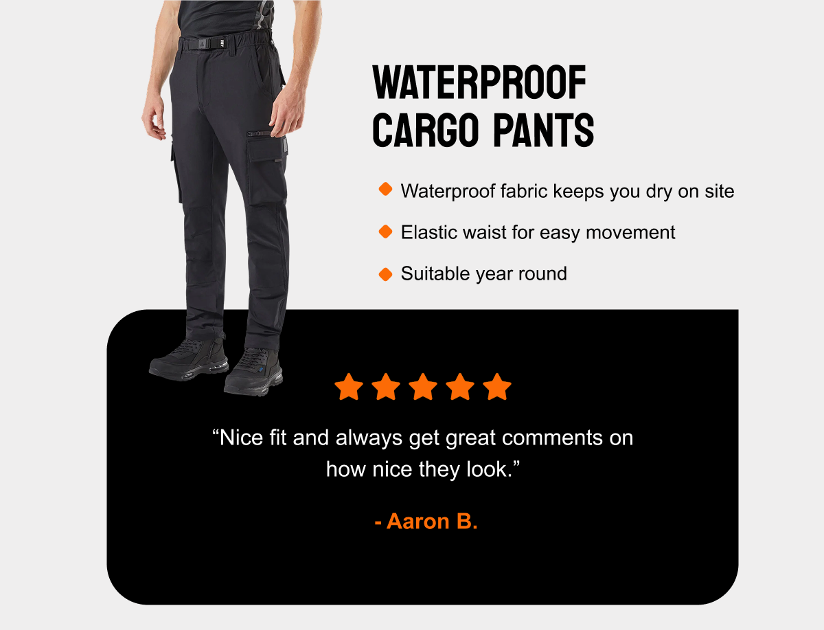 Shop Bad Era Waterproof Cargo Pants