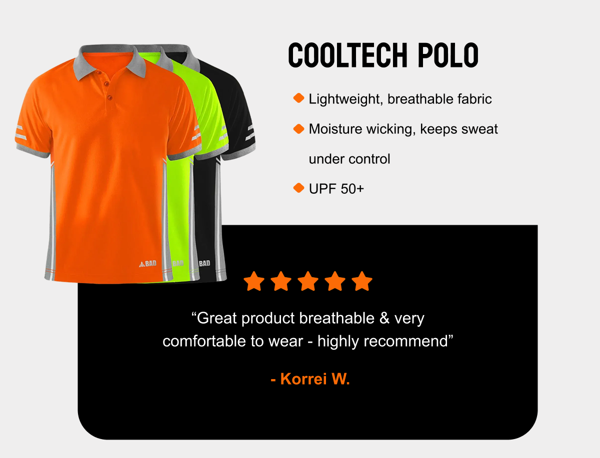 Shop Bad Modern Cooltech Polo