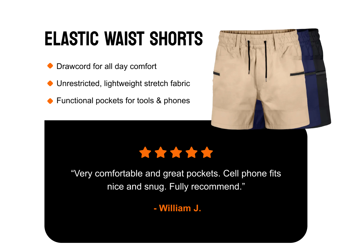 Shop Bad Saviour-Pro Work Shorts