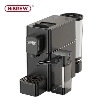 [EU Direct] HiBREW H15 Nes Capsule Coffee Machine 20 Bar High-pressure Extraction Automatic Frothed Milk Cappuccino and Latte Espresso Coffee Maker