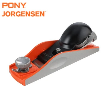 Pony Jorgensen NO.60-1/2 Low Angle Block Plane Adjustable Mouth Mini Wood Planer Handheld Plane Ductile Iron Body Adjustable Depth 9CrWMn Steel Blade for Woodworking