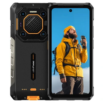 Ulefone Armor 26 Ultra 5G 200MP Quad Camera 64MP Night Vision 121dB Thunder Speaker 15600mAh 120W Fast Charge 24GB 512GB Dimensity 8020 NFC 6.78 inch 120Hz IP68 IP69K Waterproof Rugged Smartphone