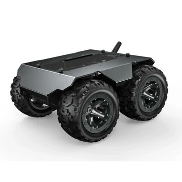 WAVE ROVER Flexible And Expandable 4WD Mobile Robot Chassis Full Metal Body Multiple Hosts Support With Onboard ESP32 Module for Raspberry Pi Jetson Nano