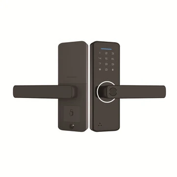 WAFU WF-F1 Tuya Smart WiFi Door Lock Aluminum Alloy Keyless Entry 5 in 1 Unlocked Methods APP Fingerprint Password Card Key Energy-Saving Micro-USB Emergency Power High Capacity