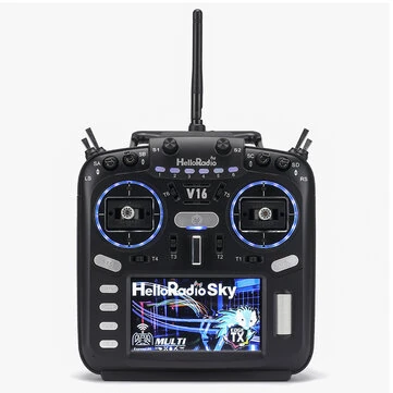 HelloRadioSky V16 Pro ELRS/4in1 Multi-protocol EdgeTX & OpenTX Radio Transmitter with 4.3