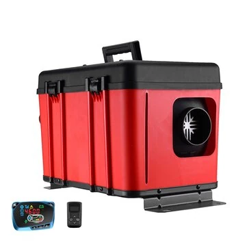 Mudiro 8W Horizontal Toolbox Car Parking Heater Diesel Air All-In-One with Remote Control For Car Truck M-AH31