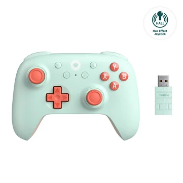 8Bitdo Ultimate 2C Wireless Controller for Windows PC and Android with 1000Hz Polling Rate Hall Effect Joysticks and Hall Triggers and Remappable L4/R4 Bumpers