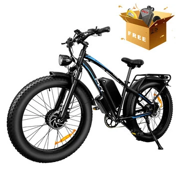 [EU DIRECT] PVY MAX26 Electric Bike 48V 25Ah Battery 1200W*2 Dual Motors 26inches Tires 80-150KM Max Mileage 150KG Max Load Fat Tire Snow Tire Electric Bicycle Upgraded Model Of DUOTTS S26 PVY MAX 26