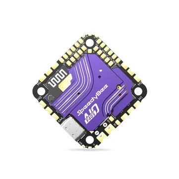 25.5*25.5mm SpeedyBee F405 AIO 40A Flight Controller with 5V 9V BEC Output 40A BL_S 3-6S ESC for RC FPV Racing Drones