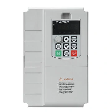 Excellway Variable Frequency Drive Frequency Inverter 7.5KW 10HP 34A VFD Single Phase Input & Three Phase Output Ideal for 3-Phase Motors Fans Lathes Compressors Milling Machines