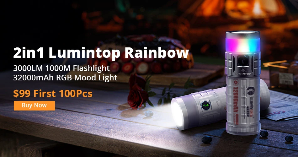 Lumintop Rainbow LED RGB Flashlight