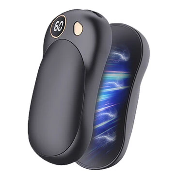 Magnetic Hand Warmer USB Charging Split Self-Heating Hand Warmer Portable Charging Treasure Three-Speed Adjustable Temperature