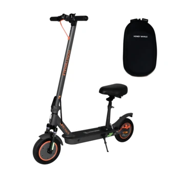 [EU Direct] HONEY WHALE M2 max-b Electric Scooter 36V 10AH Battery 500W Motor 10inches Tires 28-32KM Max Mileage 120KG Max Load Folding E-Scooter HONEYWHALE M2