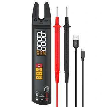 MUSTOOL U0 High Precision U-shaped Clamp Multimeter AC/DC Current Voltage Resistance T-RMS Auto Multimeter Built-in Flashlight Non-contact Voltage Induction Auto Shutdown Compact Measuring Tool