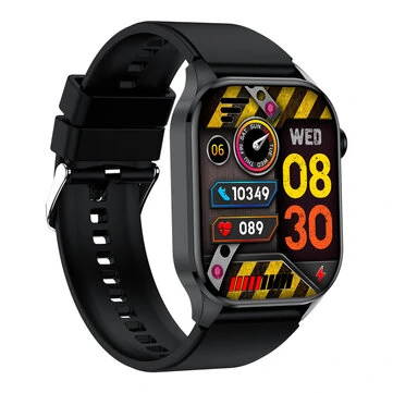 T98 2.04inch AMOLED Screen bluetooth Call Non-invasive Blood Glucose Heart Rate Blood Pressure SpO2 Monitor Uric Acid Lipid Monitoring Meto Function SOS Emergency Call Sleep Monitoring Multi-sport Modes Music Playback IP68 Waterproof Smart Watch